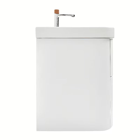 Viseča omarica z umivalnikom SAT Fusion u mat bijeloj boji s dvije ladice