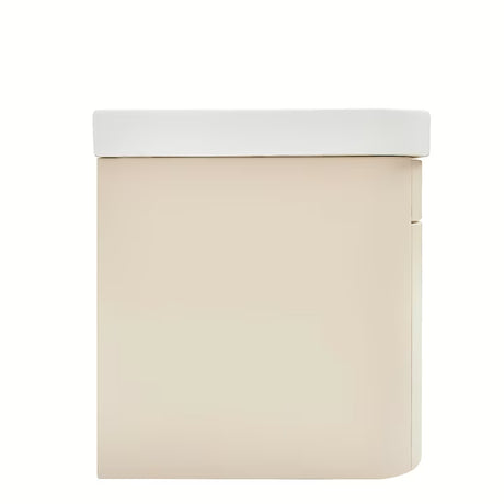 Viseča kopalniška omarica z umivalnikom SAT Fusion u pješčano bež mat boji