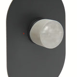 Podometna armatura za tuš SAT Fusion s mat završnom obradom i betonskom ručicom pro modernu industrijsku kupaonicu.