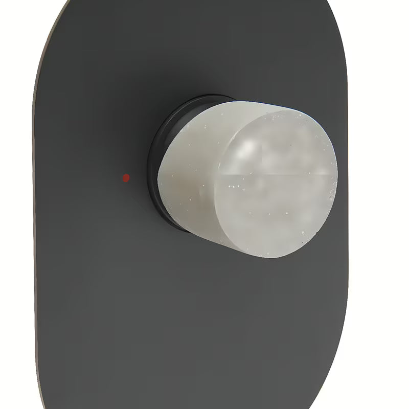 Podometna armatura za tuš SAT Fusion s mat završnom obradom i betonskom ručicom pro modernu industrijsku kupaonicu.