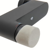 Enoročna armatura za tuš SAT Fusion brez tuš seta s ručicom u dekoru betona