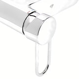 Stenska enoročna armatura za tuš SAT Fusion u sjajnom kromu s okruglom ručicom