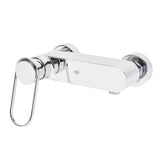 SAT Fusion stenska enoročna armatura za tuš s kosom ručicom u krom izvedbi