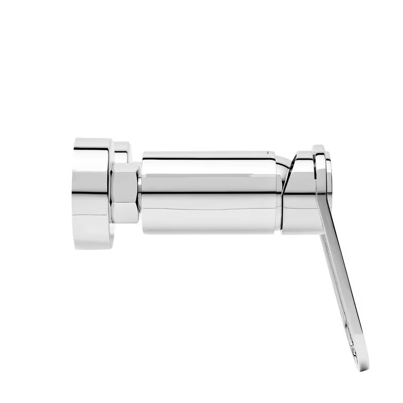 SAT Fusion stenska enoročna armatura za tuš s kosom ručicom u krom izvedbi