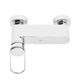 SAT Fusion stenska enoročna armatura za tuš s kosom ručicom u krom izvedbi