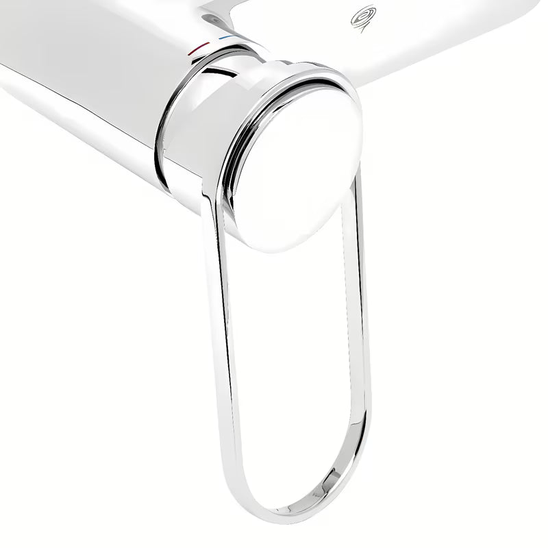 SAT Fusion stenska enoročna armatura za tuš s kosom ručicom u krom izvedbi