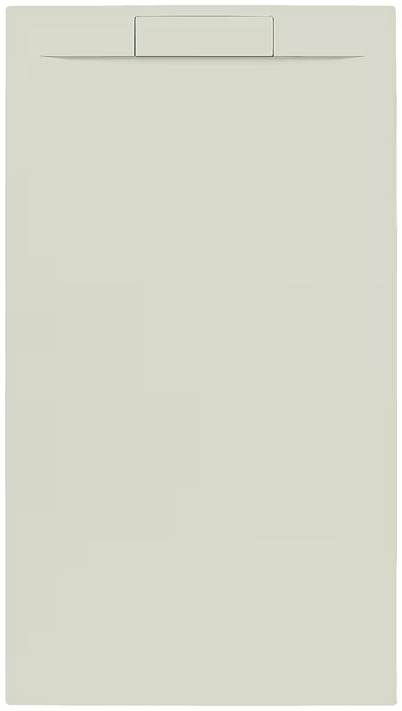 Pravokotna tuš kad SAT Fusion 160x80 cm od lijevanog mramora u boji beige