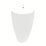 Samostoječi  keramički umivaonik SAT Fusion u bijeloj boji, promjera 50 cm