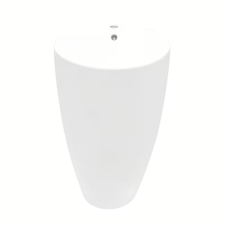 Samostoječi  keramički umivaonik SAT Fusion u bijeloj boji, promjera 50 cm