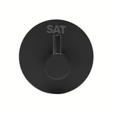 Mat črn samolepilno kavelj SAT iz nerjavečega jekla pro kopalnico
