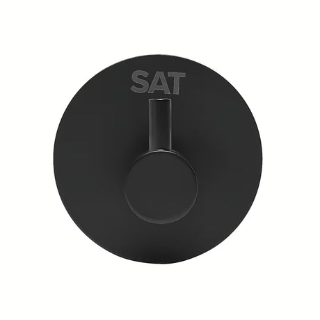 Mat črn samolepilno kavelj SAT iz nerjavečega jekla pro kopalnico