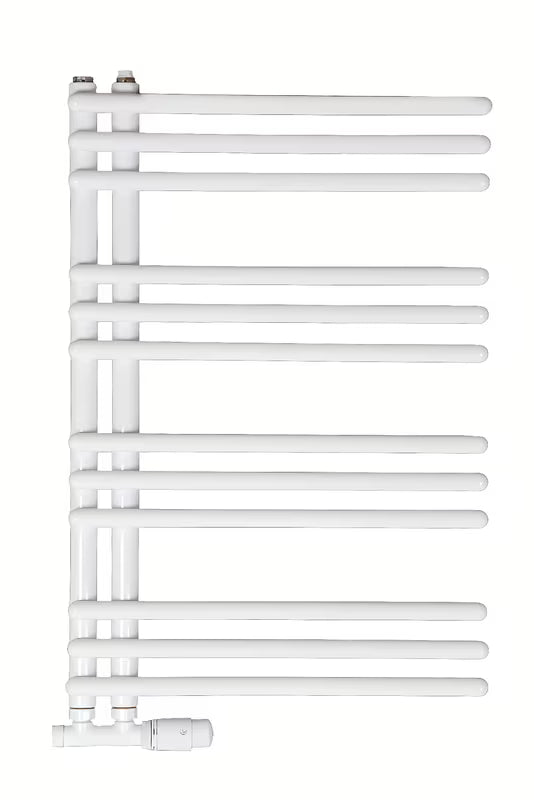 Bel kombiniran radiator SAT Hto 50x74 cm s sredinskim priklopom