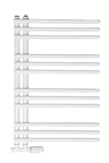Bel kombiniran radiator SAT Hto 50x74 cm s sredinskim priklopom