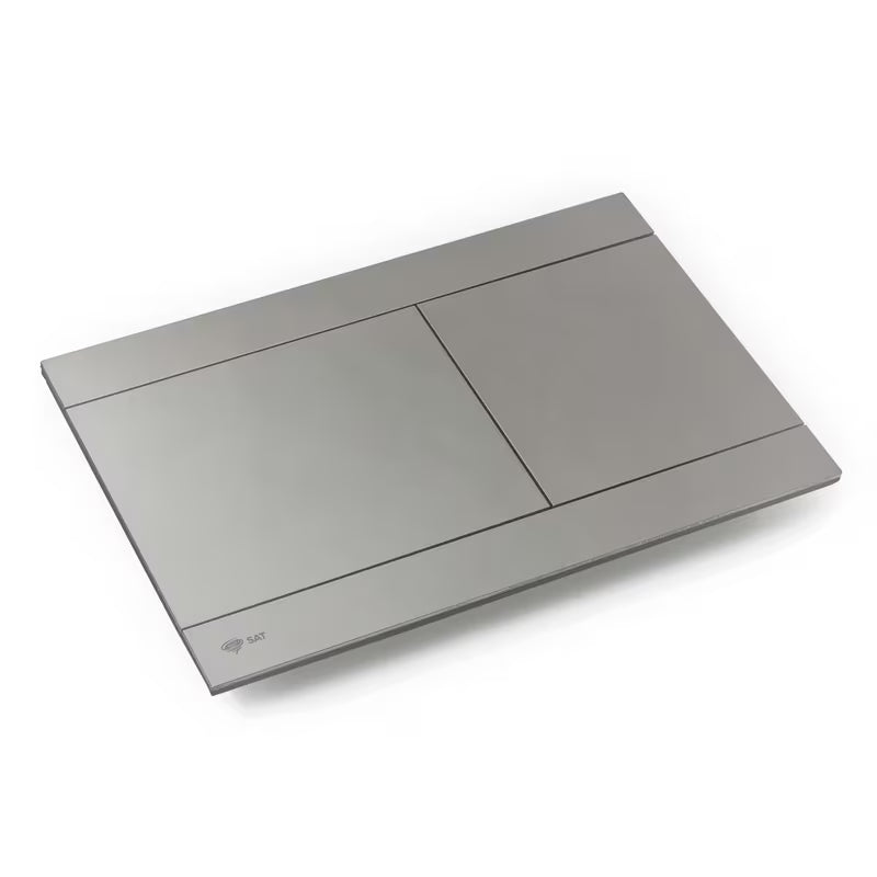Nerjavno aktivirna tipka SAT Individual v barvi gun metal s PVD obdelavo