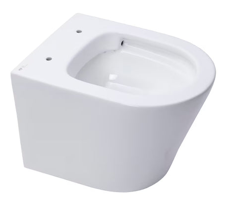 Beli viseča WC školjka SAT Infinitio s skritim pritrjevanjem in sedežem z mehko Zapiranje Soft Close.
