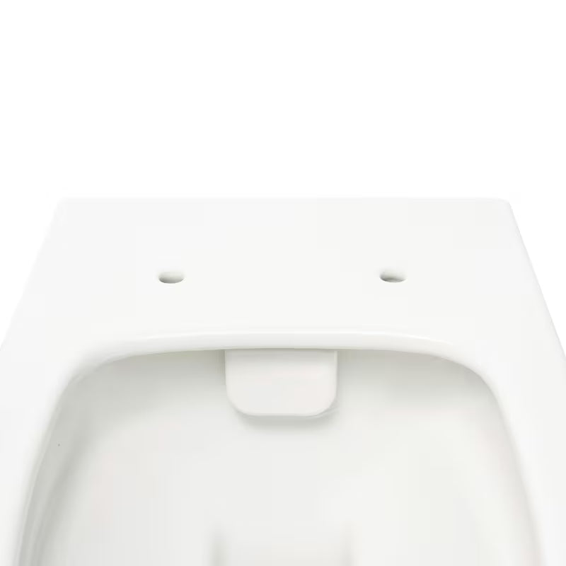 Belo viseča WC školjka SAT Infinitio z brezrobim splakovanjem Rim-Ex in sedežem s mehko Zapiranje Soft Close.