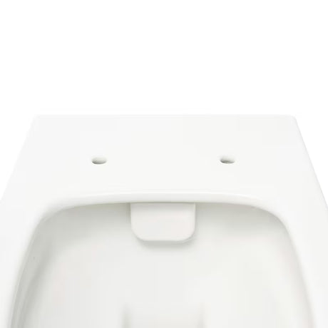 Belo viseča WC školjka SAT Infinitio z brezrobim splakovanjem Rim-Ex in sedežem s mehko Zapiranje Soft Close.