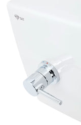 Viseča WC Školjka SAT Infinitio z integriranim bidejem, brezrobim Rim-Ex in sedežem mehko Zapiranje Soft Close v beli barvi