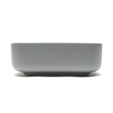 SAT Infinitio keramični umivalnik na ploščo brez preliva v temno zeleni mat barvi, 45,5x32,5 cm.
