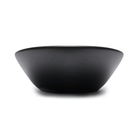 Mat črn keramični umivalnik na ploščo SAT Infinitio brez preliva 61,5x36 cm