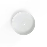 Bijeli keramički umivalnik na ploščo SAT Infinitio 39 x 39 cm okruglog oblika brez preliva