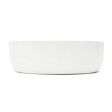 Mat bijeli tankostijeni keramički umivalnik na ploščo SAT Infinitio 39x39 cm