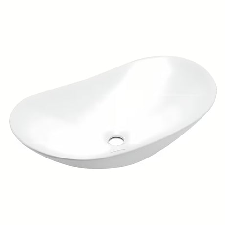 Bijeli keramički umivalnik na ploščo SAT Infinitio 61,5 x 36 cm brez preliva