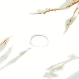 SAT Infinitio umivalnik na ploščo brez preliva u mat bijeloj boji s imitacijom mramora 61,5x36 cm