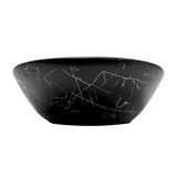 Umivalnik na ploščo SAT Infinitio brez preliva u crnom mat dekoru mramora 61,5x36 cm