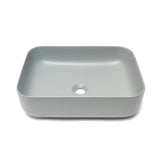 SAT Infinitio keramički umivalnik na ploščo brez preliva u tamnozelenoj mat boji, 45,5x32,5 cm.