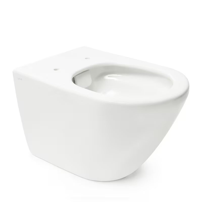 Viseči WC set vitra Integra z instalacijskim modulom, splakovalnikom SAT in WC-desko mehko Zapiranje Soft Close v beli barvi.