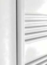 Bel kombiniran radiator SAT KD 180x60 cm s stranskim priklopom na razmak.