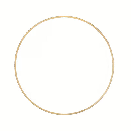 Okruglo LED ogledalo SAT u zlatnoj boji, promjera 60 cm, s senzorjem i sa zaštitom IP44.