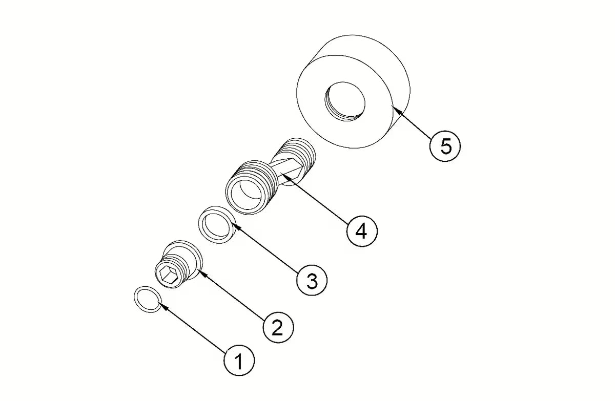 Originalni rezervni del SAT Mood namijenjen pro kopalniške armature serije Mood