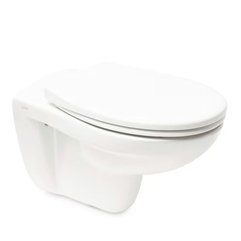 Viseči WC set vitra Normus pro za predstensko montažo z belo keramiko in WC-desko mehko Zapiranje Soft Close