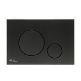 Dvokoličinsko aktivirna tipka SAT pro mehaničko ispiranje u mat crnoj izvedbi