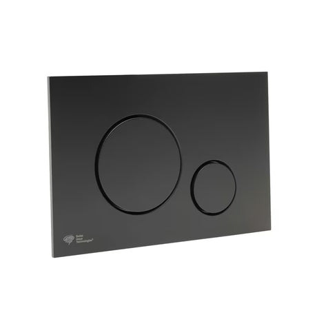 Dvokoličinsko aktivirna tipka SAT pro mehaničko ispiranje u mat crnoj izvedbi