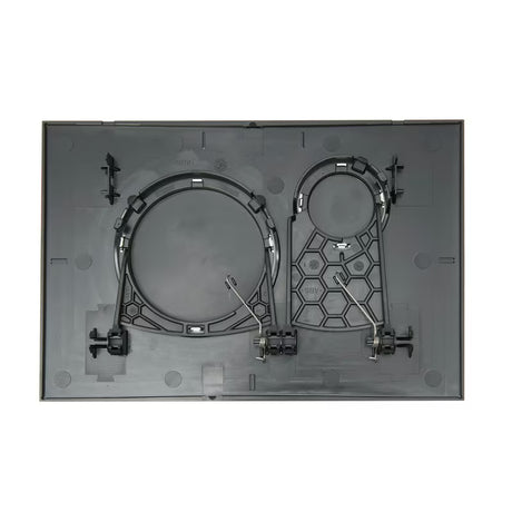 Dvokoličinsko aktivirna tipka SAT pro mehaničko ispiranje u mat crnoj izvedbi