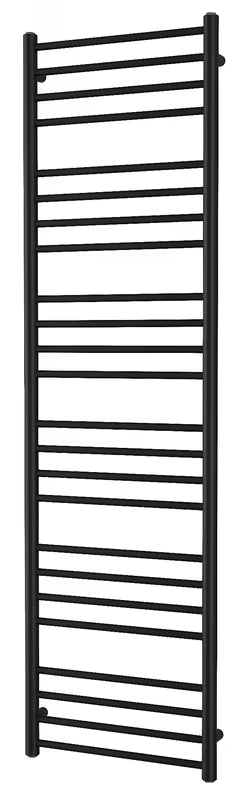 Kombiniran radiator SAT Paul 174x50 cm v črni mat barvi