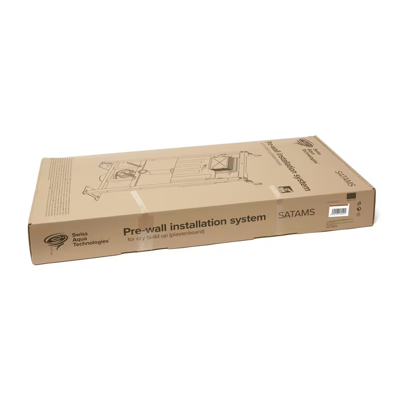 Podometni splakovalnik za WC SAT u plavoj izvedbi pro viseča WC školjka sa štedljivim DualFlush ispiranjem