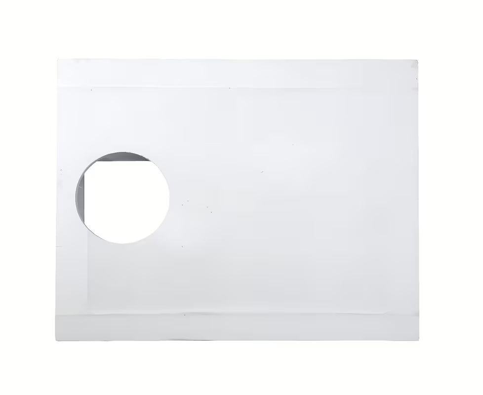 Bijeli polistirenski nosač SAT pro za tuš kadu od izdržljivog HDPS pro za stabilnu i brzu montažu.