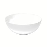 Bel okrogel keramični umivalnik na ploščo SAT Project širine 28 cm