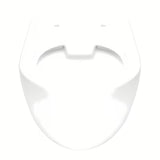 Viseča WC Školjka SAT Project v sijajno beli barvi s wc desko mehko Zapiranje Soft Close in odprtim splakovalnim robom