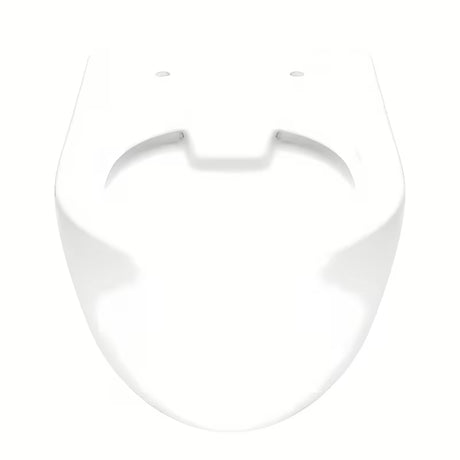Viseča WC Školjka SAT Project v sijajno beli barvi s wc desko mehko Zapiranje Soft Close in odprtim splakovalnim robom