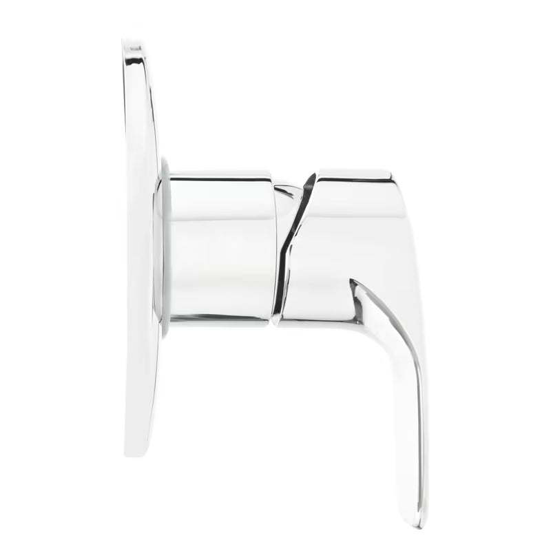 Podometna enoročna armatura za tuš SAT Project u sjajnoj krom izvedbi.