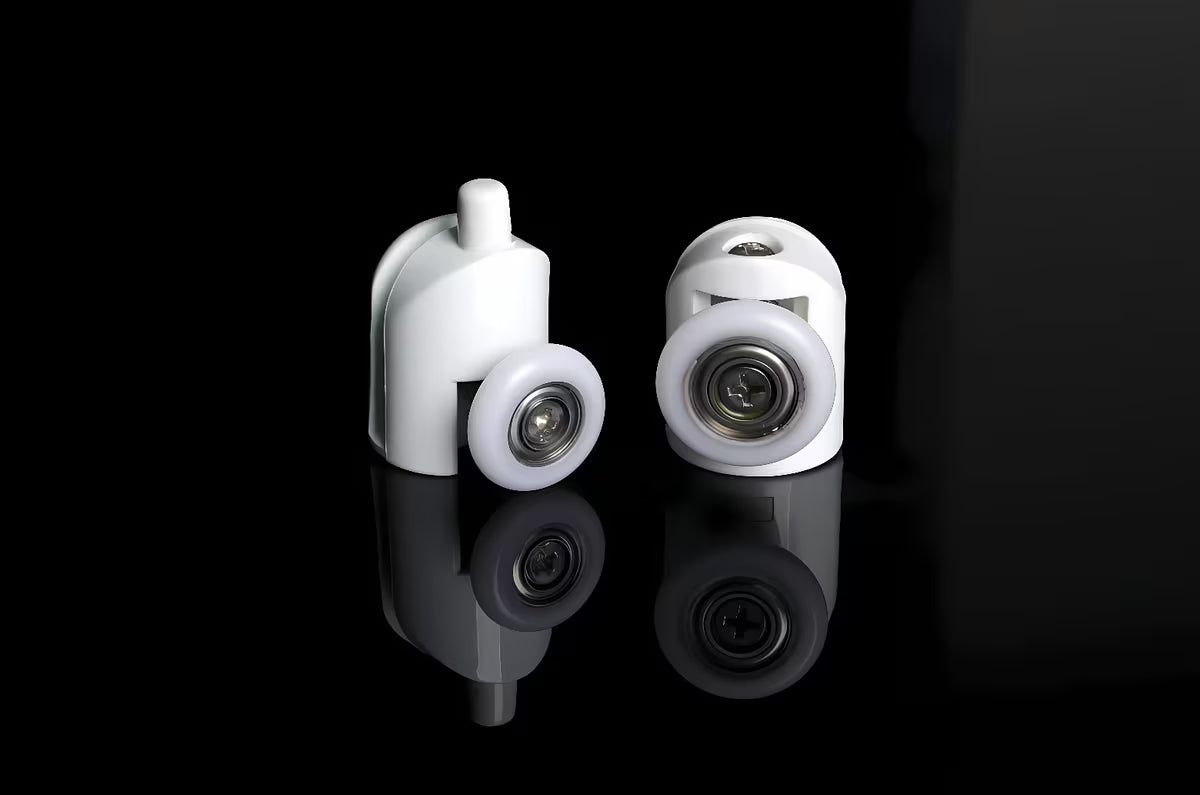 Kvadratna tuš kabina SAT Project 80x80 cm s kadjo, s bijelim profilima i staklom s dekorom Chinchilla.