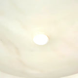 Umivalnik na ploščo SAT Purity od bijelog mramora dimenzija 43x43 cm brez preliva