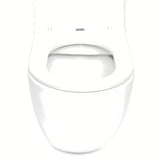 Bel viseča WC školjka SAT z izvedbo Rimless brez splakovalnega kroga in sedežem s mehko Zapiranje Soft Close