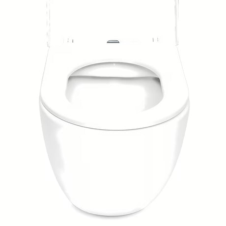 Bel viseča WC školjka SAT z izvedbo Rimless brez splakovalnega kroga in sedežem s mehko Zapiranje Soft Close