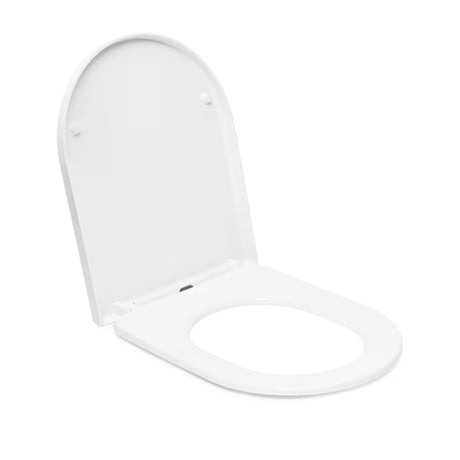 Bel WC deska SAT s funkcijo mehko Zapiranje Soft Close in enostavnim snemanjem pro za udobno čiščenje